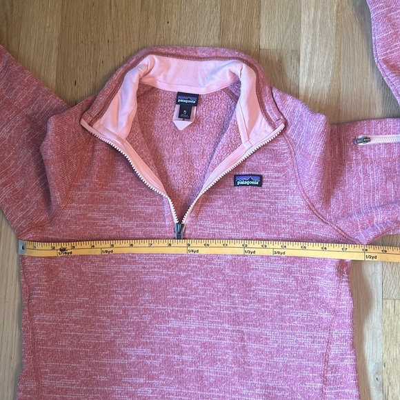 Patagonia Girl’s 1/4 zip Pullover Size XL - Picture 3 of 16